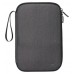 RIVACASE 5633 Organizador Viaje Cables Negro Gran